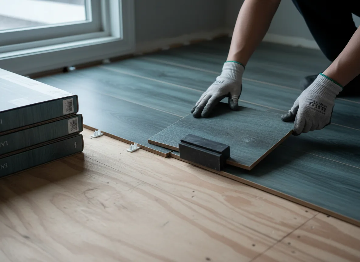 Luxury Vinyl Plank Installation company in Munden, KS